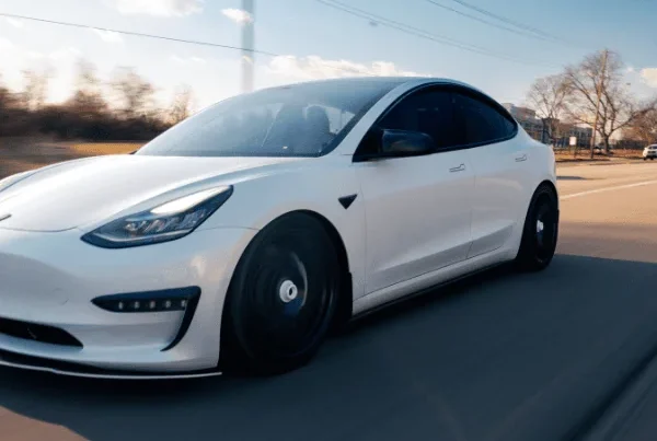 Tesla camber wear – uneven rear tire wear on Tesla Model 3 during alignment at RPM Auto Center Irwindale