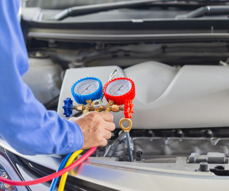 car A/C repair near me service inspection at RPM Auto Center