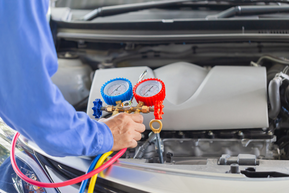 car A/C repair near me service inspection at RPM Auto Center